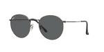 Ray-Ban Round Metal Sunglasses, Gunmetal/Dark Grey