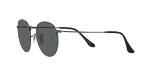 Ray-Ban Round Metal Sunglasses, Gunmetal/Dark Grey