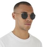Ray-Ban Round Metal Sunglasses, Gunmetal/Dark Grey