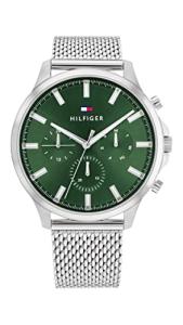 Tommy Hilfiger Men's Silver-Tone Multi-Function Watch