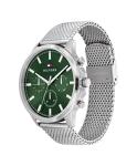 Tommy Hilfiger Men's Silver-Tone Multi-Function Watch