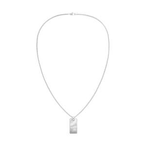 Calvin Klein Men's Silver Stainless Steel Pendant Necklace