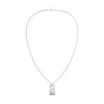 Calvin Klein Men's Silver Stainless Steel Pendant Necklace