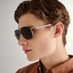 Enmore Kingsize Gunmetal Aviator Sunglasses for Men