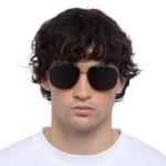 Enmore Kingsize Gunmetal Aviator Sunglasses for Men
