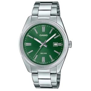CASIO Men's Green Analogue Watch MTP1302PD-3A