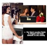 Mifoci Wooden Lockable Storage Box for Personal Items