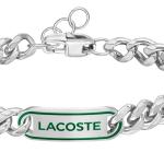 Lacoste Men's Silver Stainless Steel Chain Bracelet