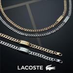 Lacoste Men's Silver Stainless Steel Chain Bracelet