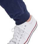 Men's Hanes Cotton Joggers with Pockets - Navy