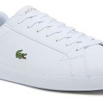 Lacoste Men's Graduate Sneaker, White, Size 9