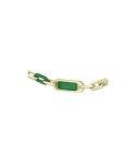 Lacoste Men's Gold and Green Chain Bracelet
