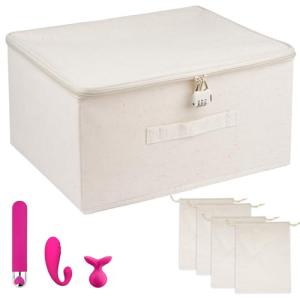 Lockable Storage Bag for Adult Toys and Gear