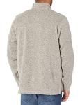 Light Heather Gray Long Sleeve Fleece Quarter-Zip