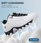 K-Swiss Men's ST329 Sneaker, White/Black, Size 10.5