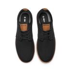 Bruno Marc Men's Lightweight Black Mesh Sneakers