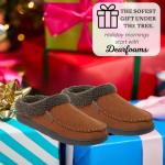 Dearfoams Men's Brendan Microsuede Moccasin Slippers