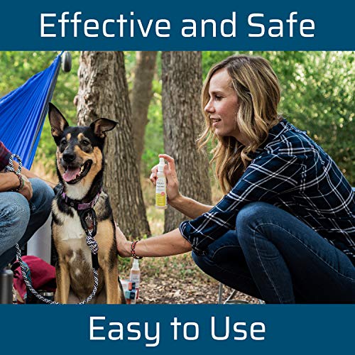 Wondercide - Flea, Tick and Mosquito Spray for Dogs, Cats, and Home - Flea and Tick Killer, Control, Prevention, Treatment - with Natural Essential Oils - Pet and Family Safe - Lemongrass 4 oz