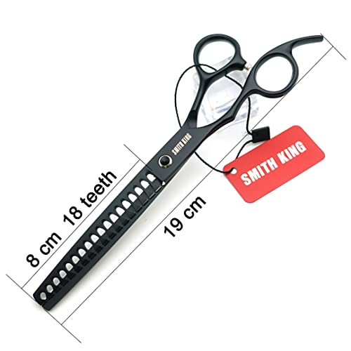 7.0 inches Professional Dog Grooming Scissors Set Straight & thinning & Curved & chunkers 4pcs in 1 Set with comb for left-handed & right handed