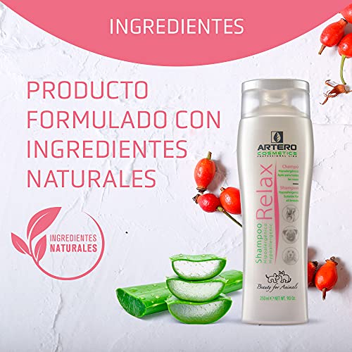 Artero Cosmetics Relax Dog Shampoo 9 Ounce