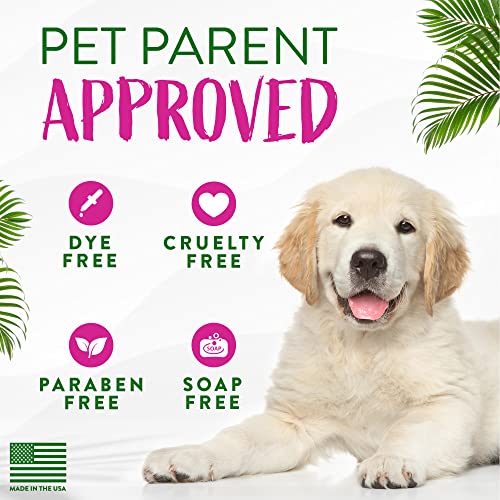 TropiClean Berry & Coconut Deep Cleansing Shampoo for Pets, 20oz - Effective Cleansing for Smelly Dogs and Cats, Made in the USA