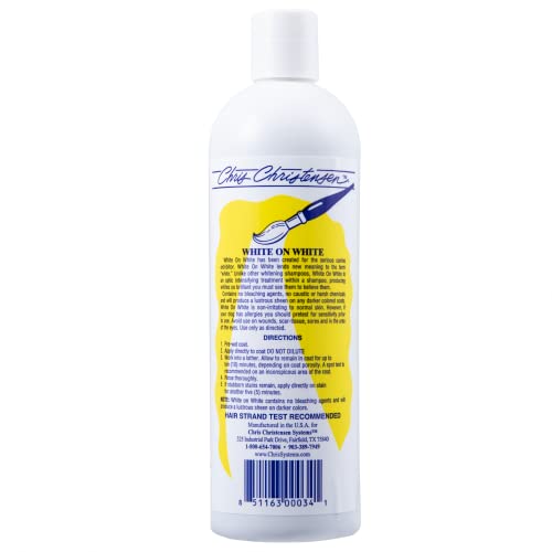 Chris Christensen White on White Shampoo for Pets,16 fl.oz.