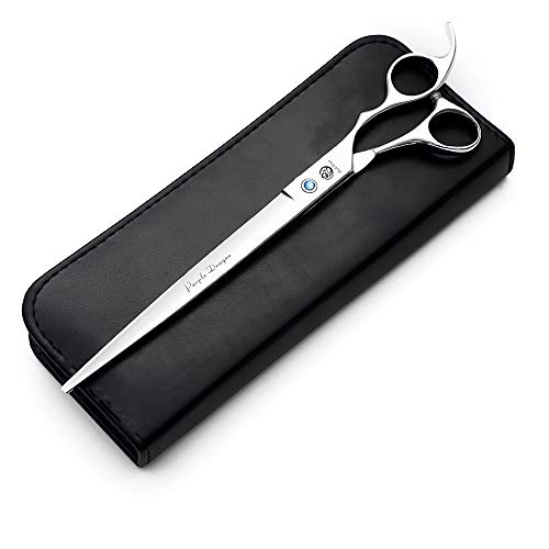 Purple Dragon 4“/5"/5.5"/6"/6.5"/7"/7.5"/8"/9"/10" Sharp Edge Salon Hair Cutting Shears - Pet/Dog Grooming Scissors with Bag - Perfect for Barber or Pet Groomer