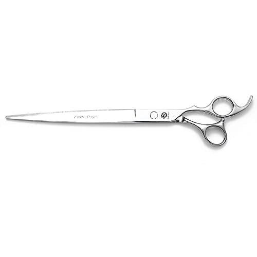 Purple Dragon 5"/5.5"/6"/6.5"/7"/7.5"/8"/9"/10" Sharp Edge Hair Cutting Shears Pet/Puppy/Cat Grooming Scissors with Bag - Perfect for Barber or Dog Groomer