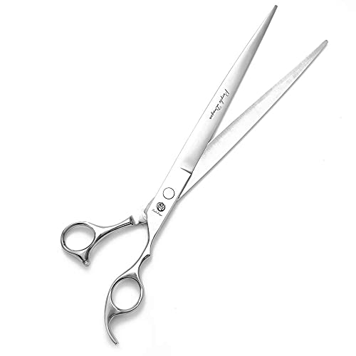 Purple Dragon 5"/5.5"/6"/6.5"/7"/7.5"/8"/9"/10" Sharp Edge Hair Cutting Shears Pet/Puppy/Cat Grooming Scissors with Bag - Perfect for Barber or Dog Groomer