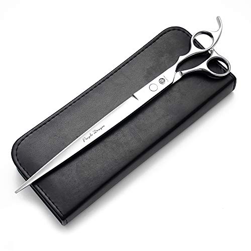 Purple Dragon 5"/5.5"/6"/6.5"/7"/7.5"/8"/9"/10" Sharp Edge Hair Cutting Shears Pet/Puppy/Cat Grooming Scissors with Bag - Perfect for Barber or Dog Groomer