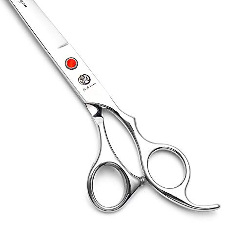 Purple Dragon 4“/5"/5.5"/6"/6.5"/7"/7.5"/8"/9"/10" Sharp Edge Salon Hair Cutting Shears - Pet/Dog Grooming Scissors with Bag - Perfect for Barber or Pet Groomer