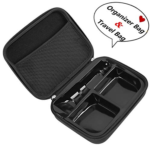 Sminiker Low Noise Cat and Dog Clippers Rechargeable Cordless Pet Clippers Grooming Kit with Storage Bag 5 Speed Professional Animal Clippers Pet Grooming Kit