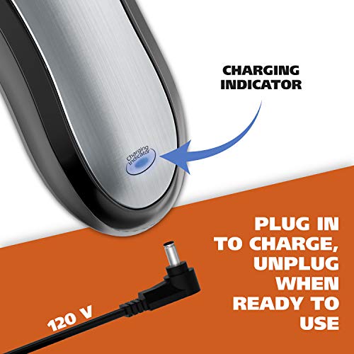 Wahl Lithium Ion Pro Series Cordless Animal Clippers  Rechargeable, Quiet, Low Noise, Heavy-Duty, Electric Dog & Cat Grooming Kit for Small & Large Breeds with Thick to Heavy Coats  Model 9766,Black and Silver