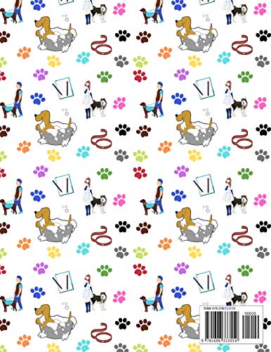 2020 Daily Appointments: Day to Day Schedule Agenda Organiser / Pet / Dog Grooming / Training / Walking / Pet Sitting / Hourly Slots