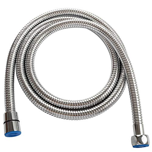 Extra Length Shower Hose 79", Angle Simple Stainless Steel Spray Hose, Flexible Shower Hose No Tangles, Bidet Sprayer Hose, Bathtub Shower Extension Hose 1/2" IPS, Chrome