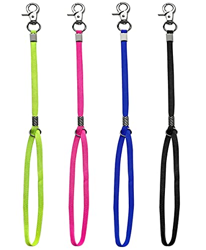 Periflowin Pet Dog Grooming Loop Pet Bathing Tether Straps Heavy Duty Nylon Restraint Noose for Pet Bathing - 4 Pack