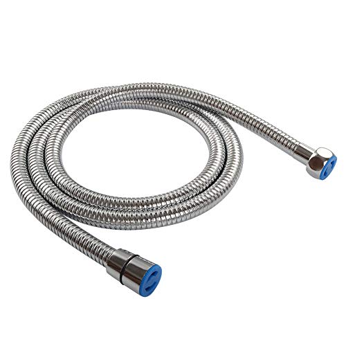 Extra Length Shower Hose 79", Angle Simple Stainless Steel Spray Hose, Flexible Shower Hose No Tangles, Bidet Sprayer Hose, Bathtub Shower Extension Hose 1/2" IPS, Chrome