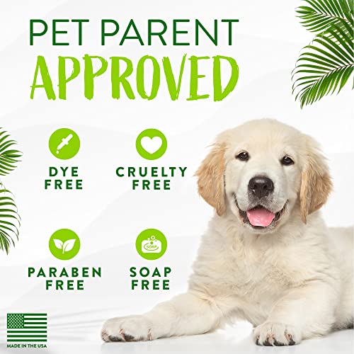 TropiClean Aloe & Coconut Deodorizing Shampoo for Pets, 20oz - Helps Effectively Eliminate Dog and Cat Odors, Made in the USA