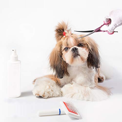 TooSharp Dogs Grooming Curved Scissor - 7.5 Inch Pet Grooming Shear for Professional Groomer, Made of Japanese 440C Stainless Steel