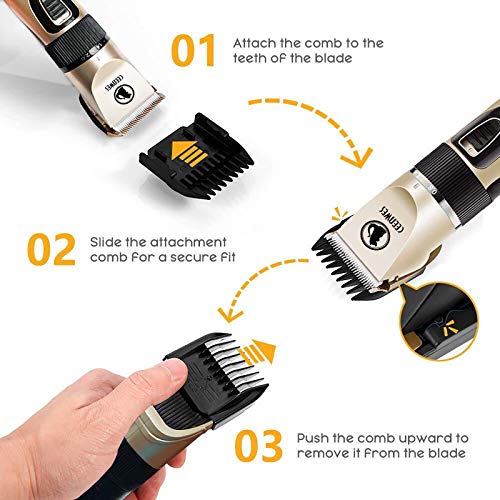 Cordless Dog Clippers: Professional Grooming Kit