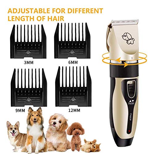 Cordless Dog Clippers: Professional Grooming Kit