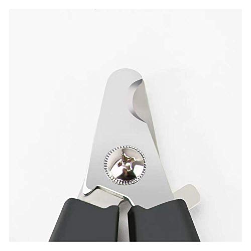 Dog & Cat Nail Clippers with Safety Guard to Avoid Over-Cutting Nails & Free Nail Trimmer - Razor Sharp Blades - Sturdy Non-Slip Handles  Safe at-Home Grooming of Large, Medium & Small Dogs & Cats