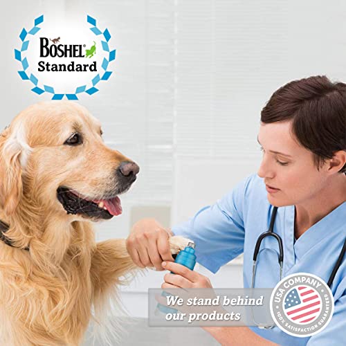 BOSHEL Dog Nail Grinder Replacement Head - Pet Nail Grinder Diamond Tip Replacement - 2 Pack Professional Dog Claw Smoothing Grinder Bits, Safe and Painless Replaceable Diamond Nail Grinder Tips