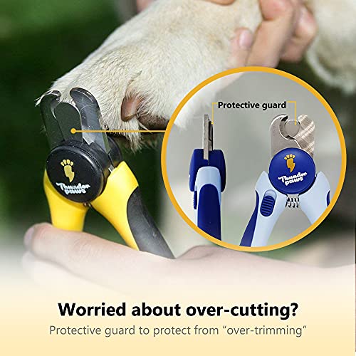 Thunderpaws Professional-Grade Nail Clippers for Dogs - Nail Trimmer for Dogs with Safety Guard and Nail File - Large Dog Nail Clippers for Large Dogs - Dog Nail Clipper & Dog Toenail Clippers