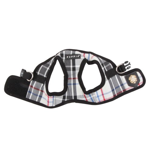 Puppia Authentic Junior Harness B, Small, Black
