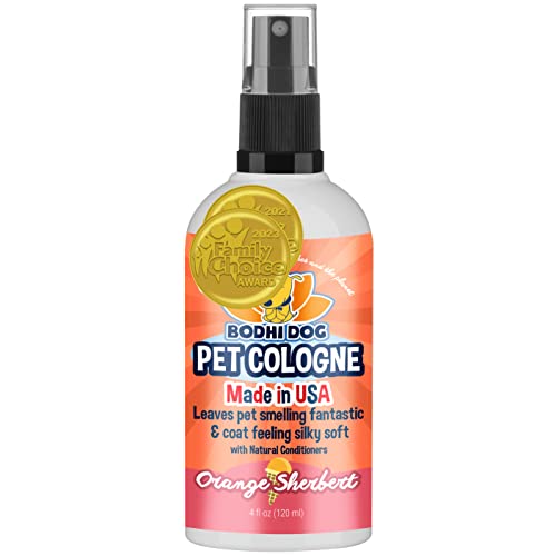 Bodhi Dog Natural Pet Cologne | Premium Scented Perfume Body Spray for Dogs and Cats | Clean and Fresh Scent | Natural Conditioning Qualities | Made in USA