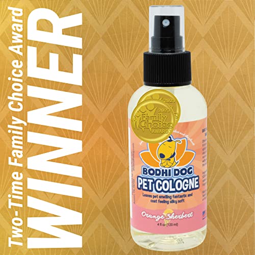 Bodhi Dog Natural Pet Cologne | Premium Scented Perfume Body Spray for Dogs and Cats | Clean and Fresh Scent | Natural Conditioning Qualities | Made in USA