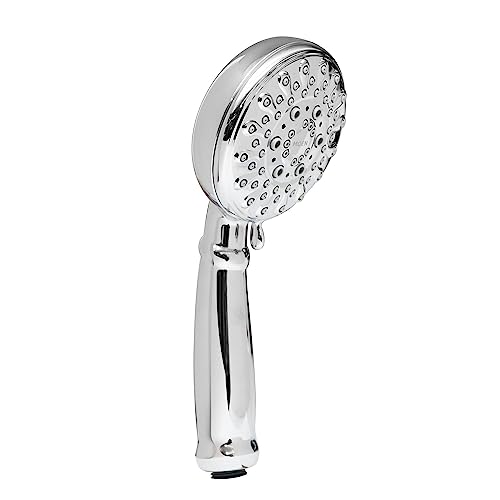 Moen 23046 Banbury 5-Spray Hand Shower with Hose and Bracket, 4-Inch Diameter, 4", Chrome
