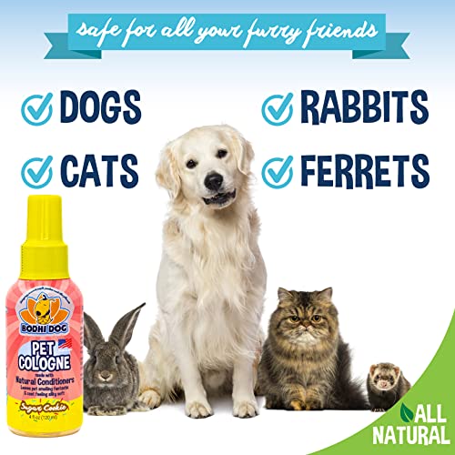 Bodhi Dog Natural Pet Cologne | Premium Scented Perfume Body Spray for Dogs and Cats | Clean and Fresh Scent | Natural Conditioning Qualities | Made in USA