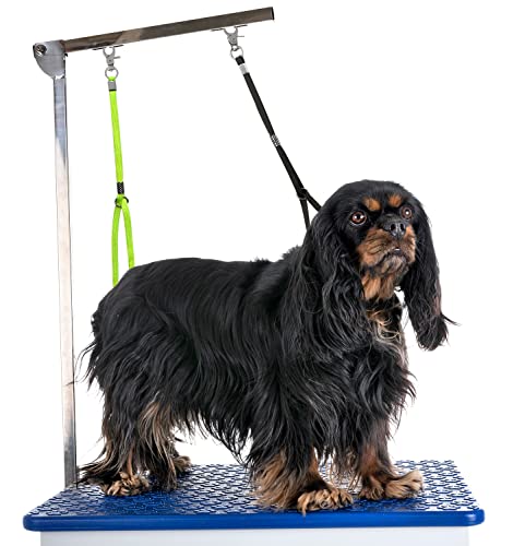 Pet Bathing Tether Straps Pet Dog Grooming Loop Heavy Duty Nylon Restraint Noose for Pet Bathing